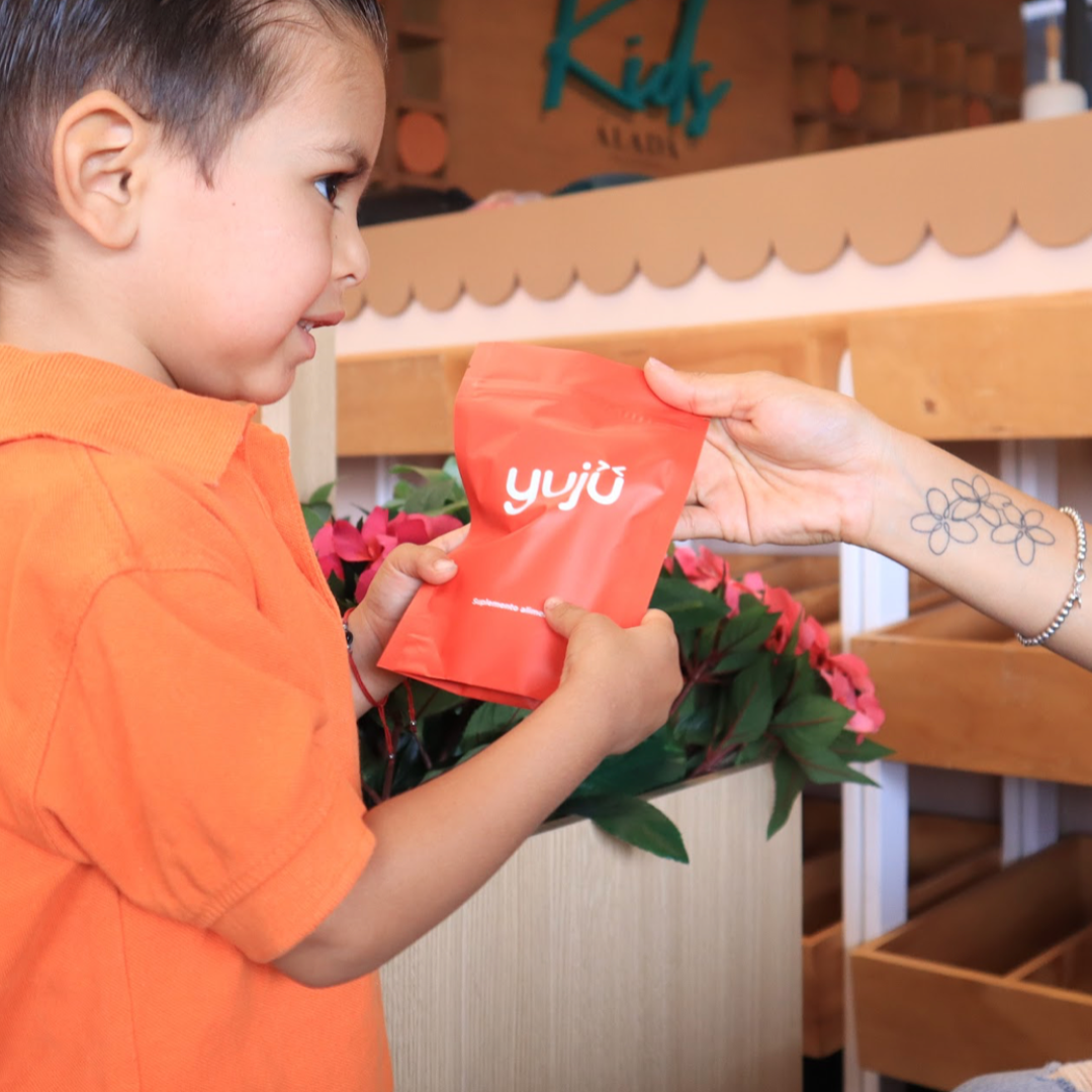 Refill de vitaminas diarias para niños yujü