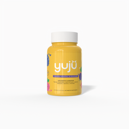 yujü: Vitaminas diarias para niños (40 tabletas)