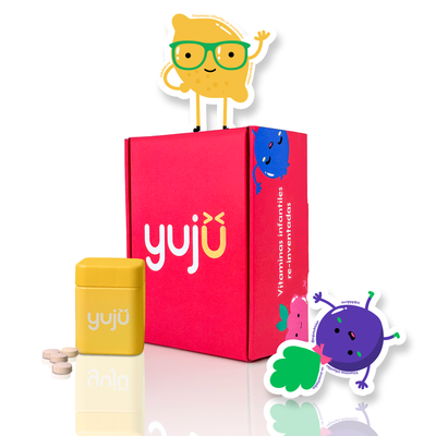 yujü: Vitaminas diarias para niños (40 tabletas)